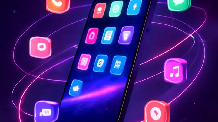 BETPH7 COM Sleek smartphone floating in space