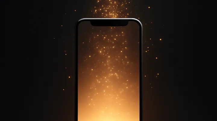 BETPH7 COM Modern phone with glowing screen